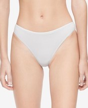 Calvin Klein Womens Cotton Form Thong Underwear, Small, Antique Grey - $14.71