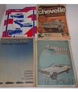 Lot of 4 Vintage 1986 CHEVY CHEVELLE Parts catalogs ChevyLand camaro Cor... - £18.20 GBP