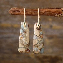 Copper Natural Stone Earrings - $19.95