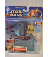 Obi-Wan Kenobi with Force-Flipping Attack!Attack of the Clones-Star Wars... - £23.59 GBP