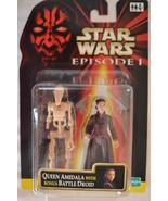Queen Amidala with Bonus Battle Droid-Star Wars 1-1999, Asst#84085-84078... - £12.78 GBP