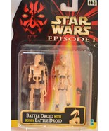 Battle Droid with Bonus Battle Droid-Star Wars I - 1999, Asst#84085-8409... - £12.57 GBP