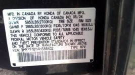 Windshield Wiper Motor Fits 01-04 MDX 103641644WIPER MOTOR ONLY, NO TRAN... - $783.54 MXN