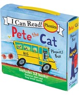 Pete the Cat 12-Book Phonics Fun!: Includes 12 Mini-Books Featuring Shor... - £11.80 GBP