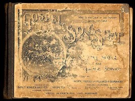 1894 The Gospel Song Sheaf F E Belden Hardcover Sunday School Book Song Hymnal - £27.90 GBP