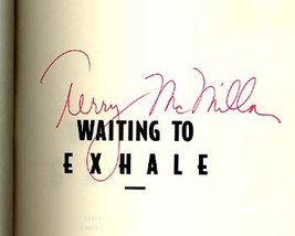 Signed Terry Mc Millan Waiting To Exhale Hc 1stED - £17.62 GBP