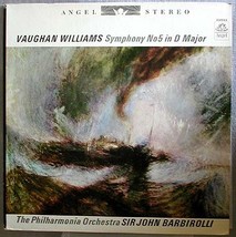 Sir John Barbirolli Symphony No5 in D Major Williams LP - $18.99