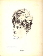 Spring Hats &amp; The North HENRY HUTT Antique 1908 Plate - £35.24 GBP