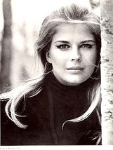 Beautiful Candice Bergen - 1968 Hollywood Glamour Duotone Print - £7.86 GBP