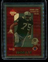 Vintage 1993 Collectors Edge F/X Window Football Card #25 Howie Long Raiders - £6.28 GBP