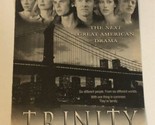 Trinity Tv Series Print Ad Tate Donovan John Spencer Vintage TPA1 - $5.93