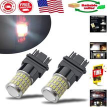 Super Bright 3157 LED Bulb, Xenon White 6000K, 2 Pack for Tail &amp; Brake L... - $34.53 CAD