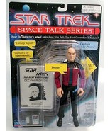 STAR TREK SPACE TALK CAPTAIN JEAN-LUC PICARD Works! - £11.14 GBP