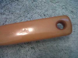 Rare Butterscotch Bakelite Brush 200gm Or Carving Material 11&quot; Deco Vintage - £43.96 GBP