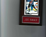 JOE SAKIC PLAQUE COLORADO AVALANCHE HOCKEY NHL   C - £0.00 GBP