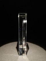 Heavy Glass Ashtray  Measures 6.75 " L x  5 " x  1.25 " H  NIB image 10