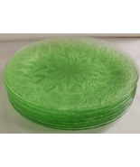 Indiana Depression Glass 8 Horseshoe Green Sandwich Plate 1930-1933 Vintage - $192.35 CAD