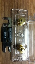 Anl fuse holder with 250 amp anl fuse  inline ANL 0/2/4 Gauge  - $9.06