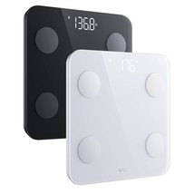 Wyze Scale S For Body Weight, Body Fat Monitor, Digital, 400 Lb Black&amp;White - £52.73 GBP