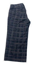 Under Armor Performance Golf Capri Pants Womens 6 Black w/Print Cropped Pockets - £14.19 GBP