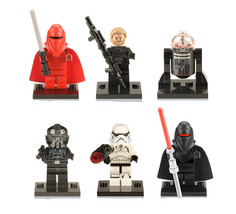 6pcs/set Star Wars Stormtroopers DIY Minifigure Building Block Toys - £10.19 GBP