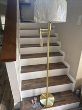 (1) Ralph Lauren Bronze Brass Swing Floor Lamp ~New~ - $450.00