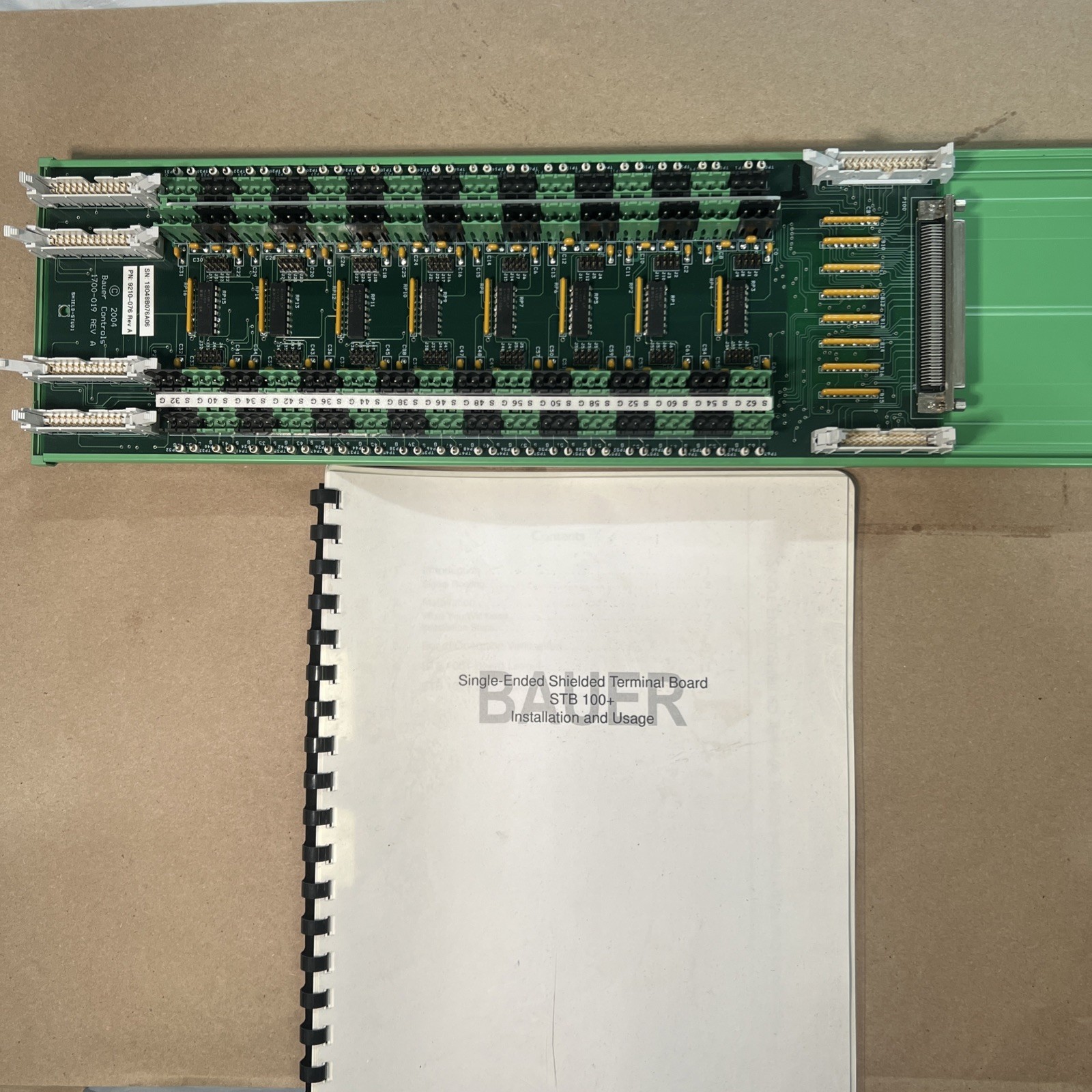 Bauer 9210-076 STB + SHEILDED TERMINAL  B   NEW!! - $119.00