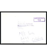 1968 POLAND Cover - Warszawa (3 T.P.) to Goteborg, SWEDEN L13 - $2.96