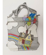 Disney Loungefly Pixar UP House Rainbow Convertible Backpack Tote OG Hea... - £124.24 GBP