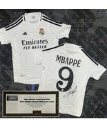 Real Madrid Mbappe SIGNED Home Full Kids Kit 2024/25 +COA /FREE SHIPPING - $128.20