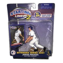 Jorge Posada New York Yankees MLB Starting Lineup 2 action figure NIB Ha... - £14.79 GBP