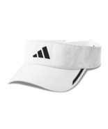 Adidas Aero.Ready Run Visor Cap Unisex Hat Running Tennis White NWT HR7052 - £24.84 GBP