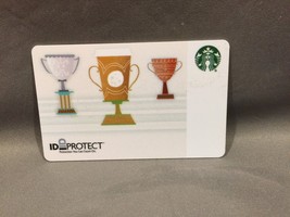 Rare Starbucks coffee 2015 Co-Branded Corporate Card ID Protect Trophy n... - £14.57 GBP