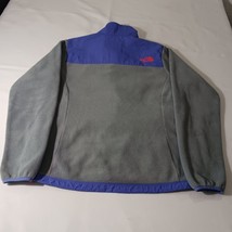 The North Face ANLP Women Gray & Purple Denali Fleece Polartec Full Zip Jacket M image 2