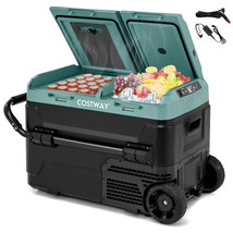 Dual Zone 12V  42QT Car Refrigerator for Vehicles Camping Travel Truck RV Boat O - $8,567.20 MXN