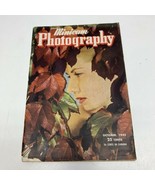 Vintage Minicam Photography Magazine October 1945 KG Kodak Advertisement - $11.88