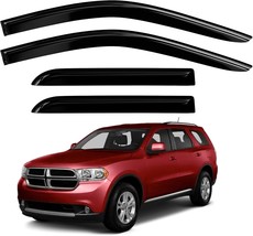 Fullux auto Window deflectors Compatible with 2011-2024 Durango rain Guard - $700.28 MXN