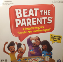 Beat The Parents Spin Master Board Game Family Trivia Age 6+ 2021 Factory Sealed - $18.69