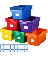 24 Pcs Plastic Cubby Storage Bins Classroom Cubby Organization With Self... - $115.99