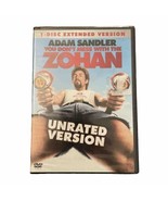 You Don&#39;t Mess with the Zohan DVD 2008 Unrated Comedy Adam Sandler SEALED - £3.93 GBP