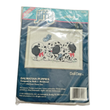 Jiffy Crewel Kit DALMATIAN PUPPIES 16025  7&quot; x 5&quot; by Ruth Morehead Vinta... - €11,53 EUR