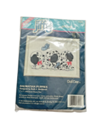 Jiffy Crewel Kit DALMATIAN PUPPIES 16025  7" x 5" by Ruth Morehead Vinta... - $13.36