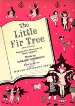 1950s Marion Anderson The Little Fir Tree Sheet Music - £11.18 GBP