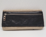 Kenneth Cole Productions L.P. Clutch Bag Wallet Tan Black - Alligator Pa... - £15.76 GBP