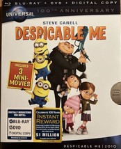 Despicable Me (Blu-ray/DVD, 2010, 2-Disc Set) - £8.80 GBP