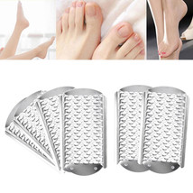 6Pcs Foot File Callus Remover Replacement Blades Pedicure Rasp Steel Big Hole Us - £17.57 GBP