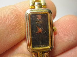 vintage Citizen Ladies Watch - model #5421-f42708 K - gold-tone, Black Dial - £16.03 GBP