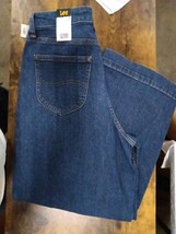 Lee Women&#39;s Crop Pants, Size 10medium, Blue  039boxBae - £12.97 GBP
