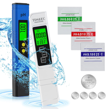 Ph and TDS Meter Combo, 0.05Ph High Accuracy 4 in 1 PH TDS EC Temperature Teste - £49.55 GBP