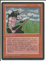 Wind Of Change Legends Italian 1995 Magic The Gathering Card NM - £24.12 GBP